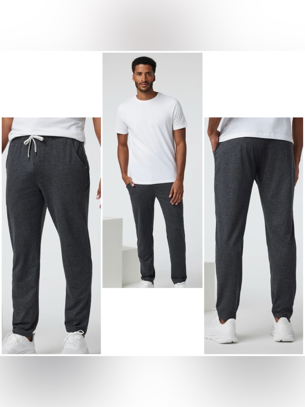 Ponto Performance Pant 30" - Charcoal Heather